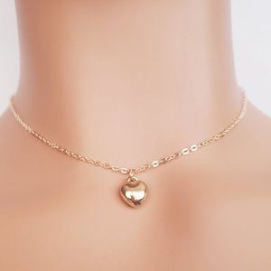 Gold Heart Necklace